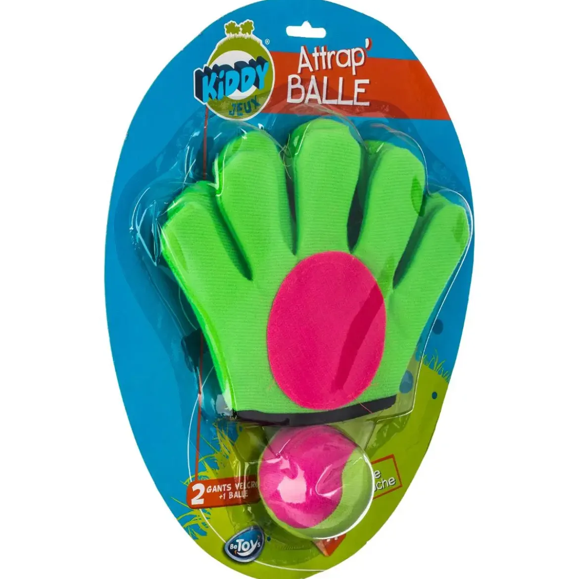 JEU 2 GANTS SCRATCH AVEC BALLE