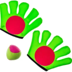 JEU 2 GANTS SCRATCH AVEC BALLE