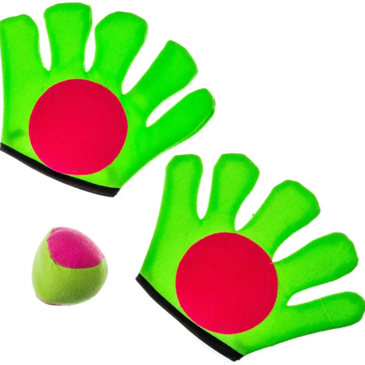 JEU 2 GANTS SCRATCH AVEC BALLE