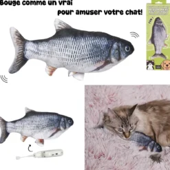 JEU INTERACTIF POISSON POUR ANIMAUX