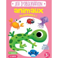 JEU OBSERVATION ANIMAUX ETONNANTS