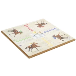JEU PETITS CHEVAUX BOIS