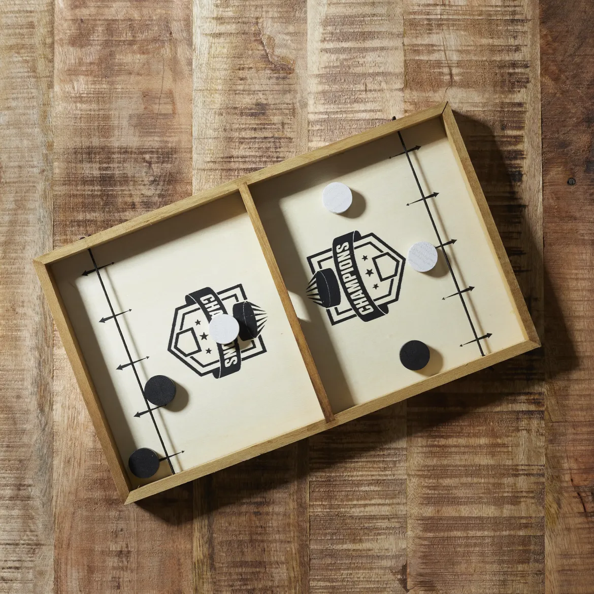 JEU TABLE PALETS BOIS