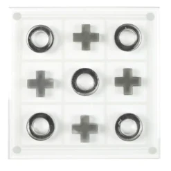 JEU TIC TAC TOE VERRE