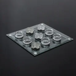 JEU TIC TAC TOE VERRE