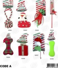 JOUET CHIENS NOEL CODE A