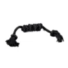 JOUET CORDE MULTI NOEUDS COSY GOLDEN NOIR D.1.5X42CM