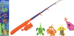 JOUET ENFANT CANNE A PECHE ET POISSONS