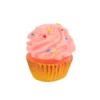 JOUET MUFFIN VINYLE D.7.5X8.5CM SONORE