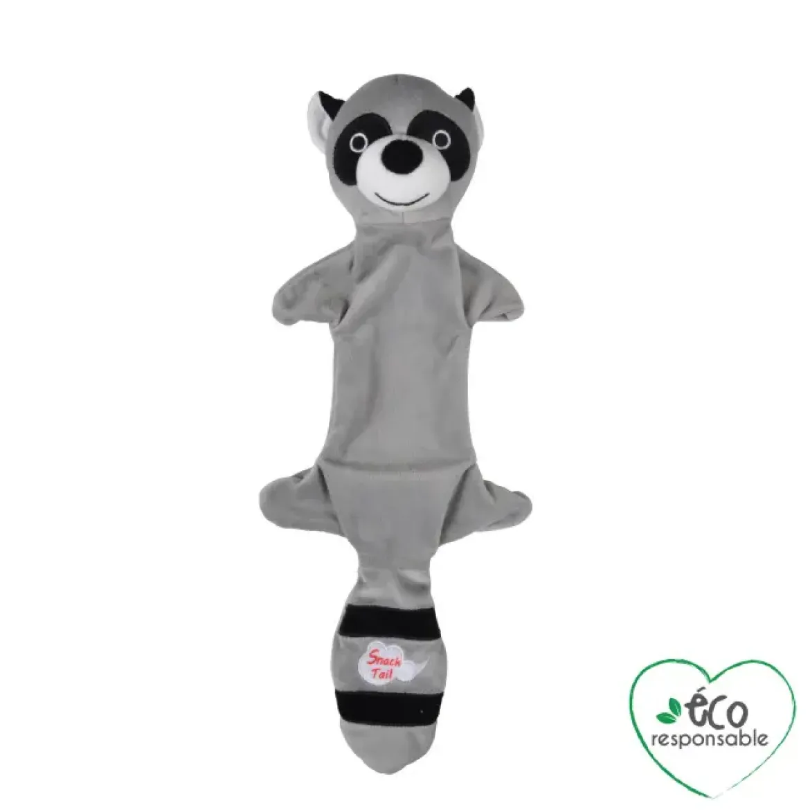 JOUET PELUCHE RATON FRIANDISES A CACHER D.45X18.5X7CM