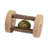 JOUET ROULEAU MATATABI ET BALLE HERBE A CHAT 4.8XH6.5CM