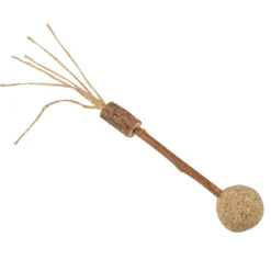 JOUET SUCETTE HERBE A CHAT SUR BATONNET MATATABI 3.5X14CM