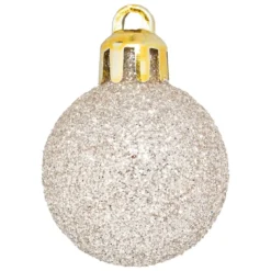 KIT 18 BOULES DE NOEL NUDE 3CM