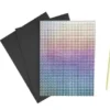 KIT CARTES A GRATTER HOLOGRAPHIQUE 14.1X19CM X2 PIECES