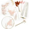 KIT COURONNE FLEURS SECHEES D.18CM