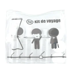 KIT DE VOYAGE FLACON X3 ET POT PICTO X3