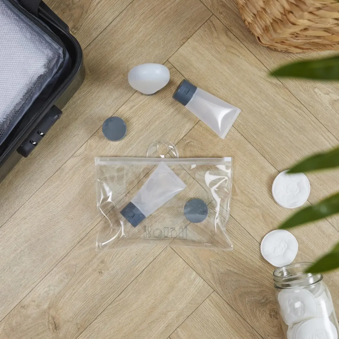 KIT DE VOYAGE FLACON X3 ET POT X2