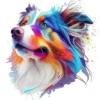 KIT DIAMOND PAINTING CHIEN 30X30CM