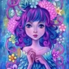 KIT DIAMOND PAINTING IN YOUR MIND 40X50CM
