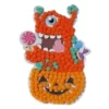 KIT MONSTRE CITROUILLE EN POMPONS 20CM