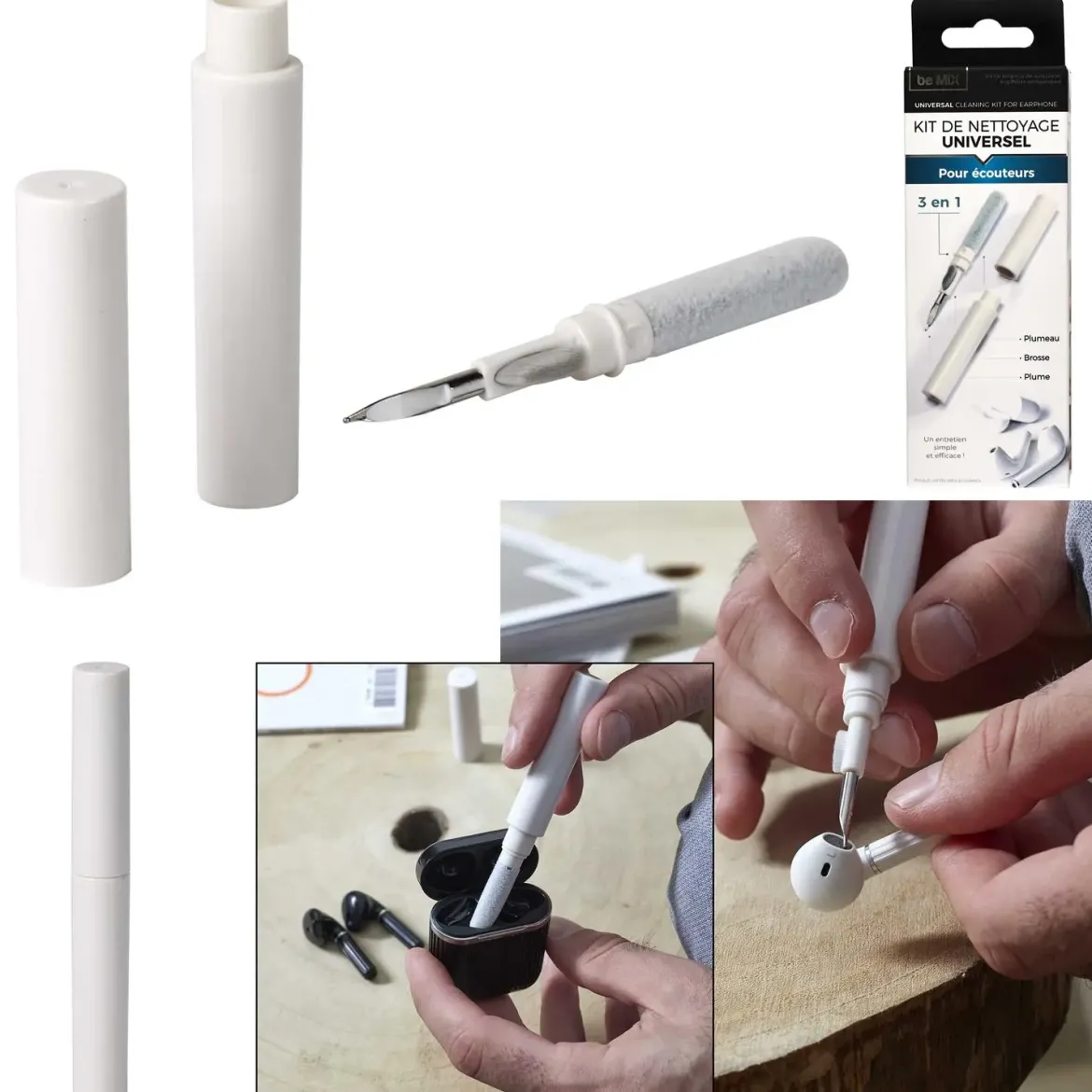 KIT NETTOYAGE ECOUTEURS UNIVERSEL