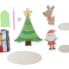 KIT PERSONNAGES BOIS DIAMOND PAINTING X3 PIECES
