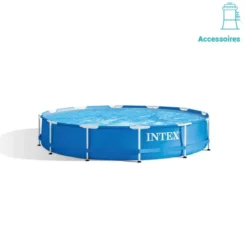 KIT PISCINE TUBULAIRE ROND 3.66X0.76M EPURATEUR FOURNI