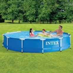 KIT PISCINE TUBULAIRE ROND 3.66X0.76M EPURATEUR FOURNI