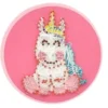 KIT STRING ART LICORNE ROND 21CM