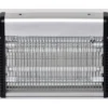 LAMPE ANTI INSECTES DOUBLE NEON ARGENT NOIR GM