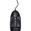 LAMPE ANTI INSECTES SIMPLE NEON FORME ALLONGEE NOIR