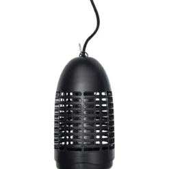 LAMPE ANTI INSECTES SIMPLE NEON FORME ALLONGEE NOIR