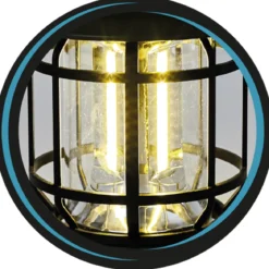 LAMPE CAMPING STYLE TEMPETE