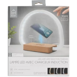 LAMPE LED CHARGEUR INDUCTION