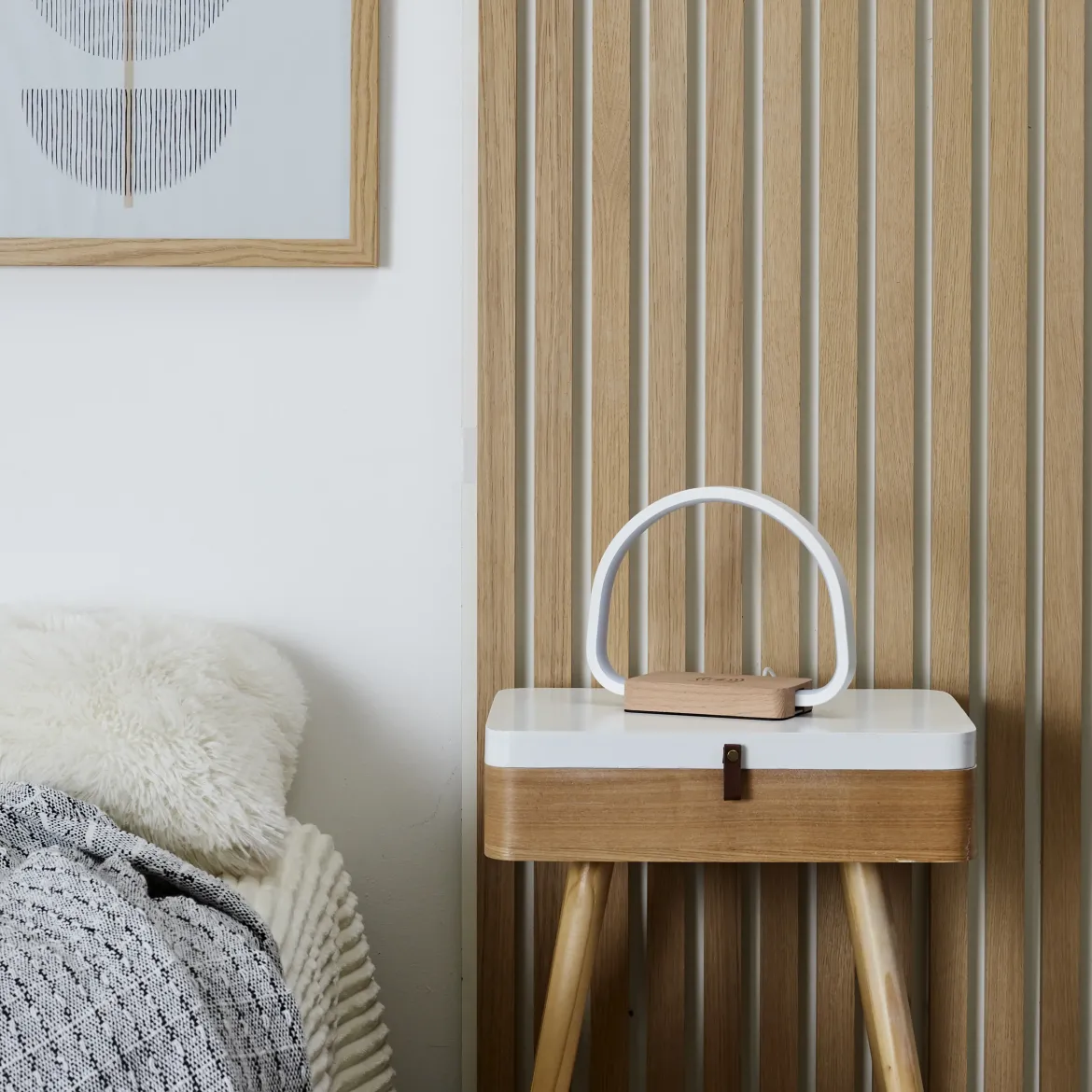 LAMPE LED CHARGEUR INDUCTION