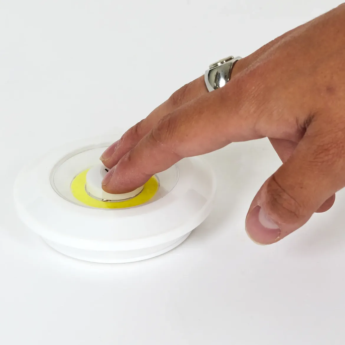 LAMPE LED COB A PRESSION X2 AVEC TELECOMMANDE