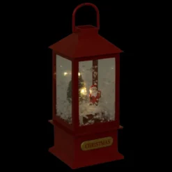 LANTERNE ROUGE 4LEDS H.20CM