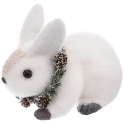 LAPIN COURONNE BRANCHE 14CM