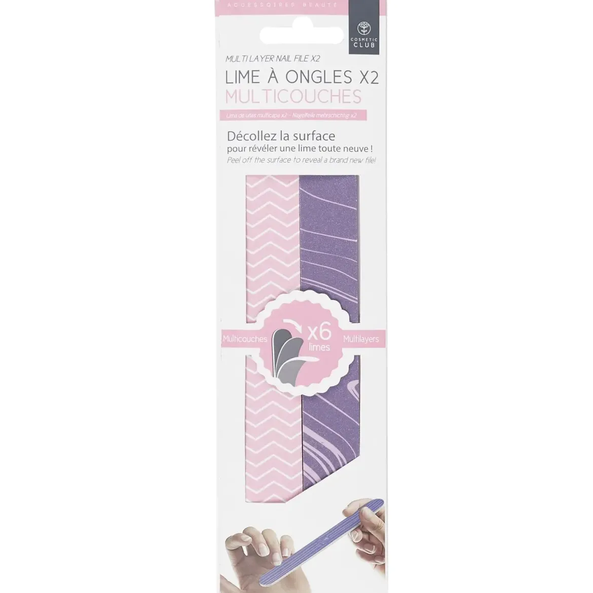 LIME ONGLES MULTICOUCHES X2 PIECES