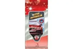 LINGETTE NETTOYANT VITRES 15 LINGETTES