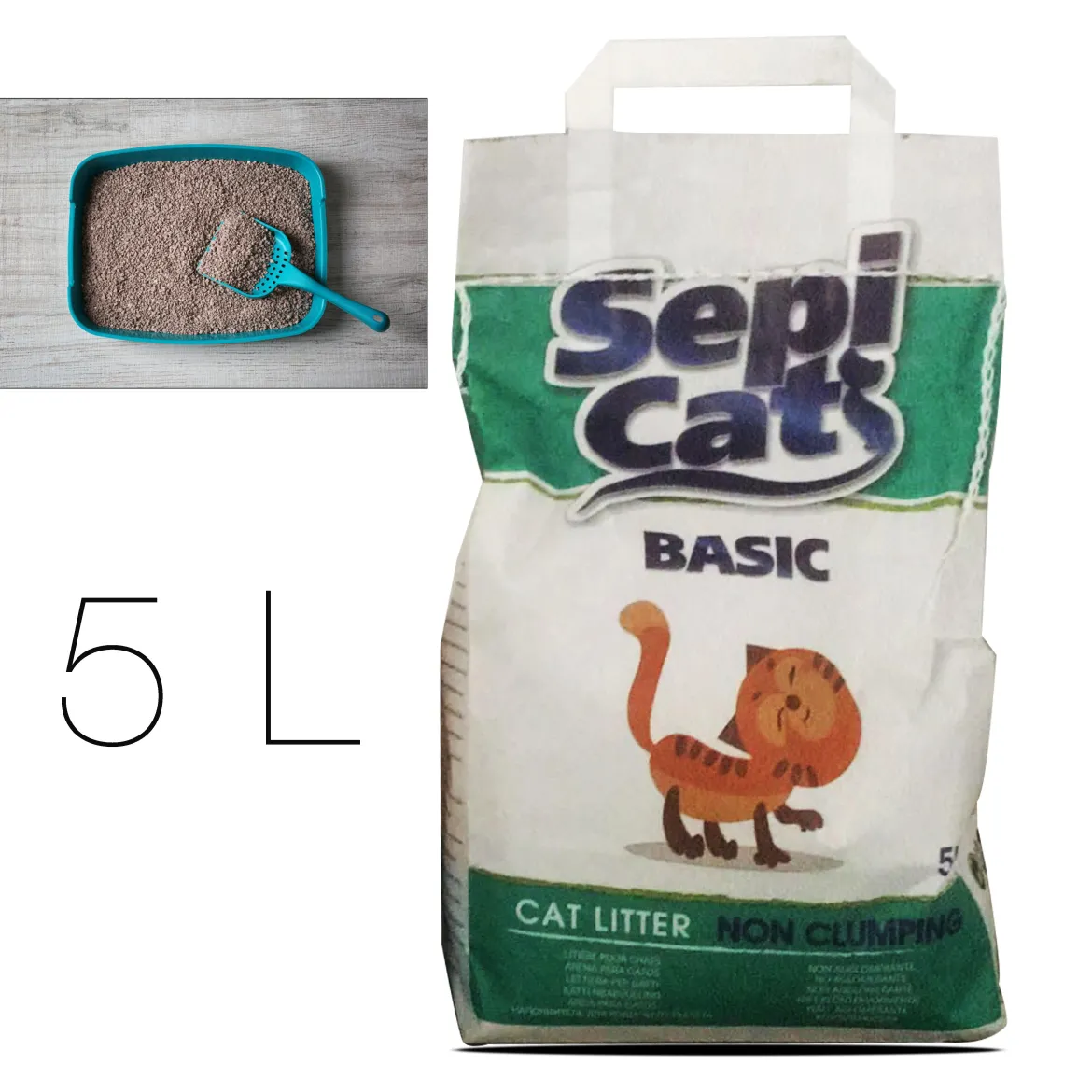 LITIERE POUR CHAT 5L