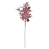 LOT 2 BRANCHES COMPOSITION SPIRALE 75CM