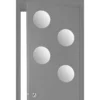 LOT 4 MIROIRS ADHESIFS RONDS D.20CM