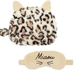 LOT TROUSSE ET MASQUE MIAOU