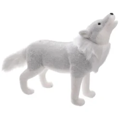 LOUP BLANC 60X45CM