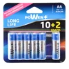 LR06 12 PILES EN BLISTER