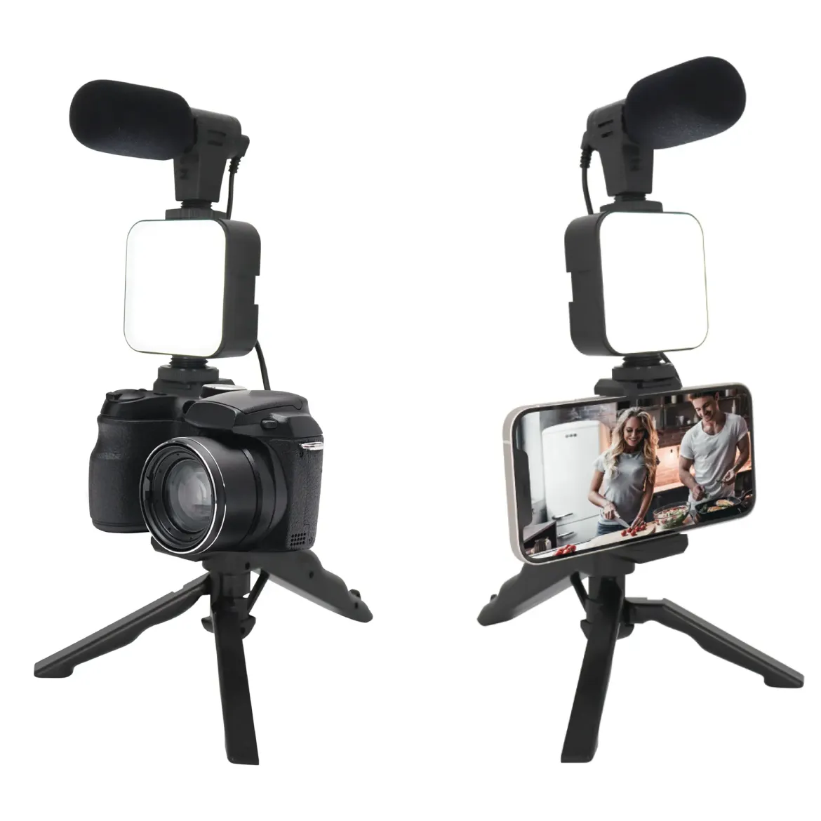 LUMIERE LED TREPIED MICRO INTEGRE PHOTO VIDEO