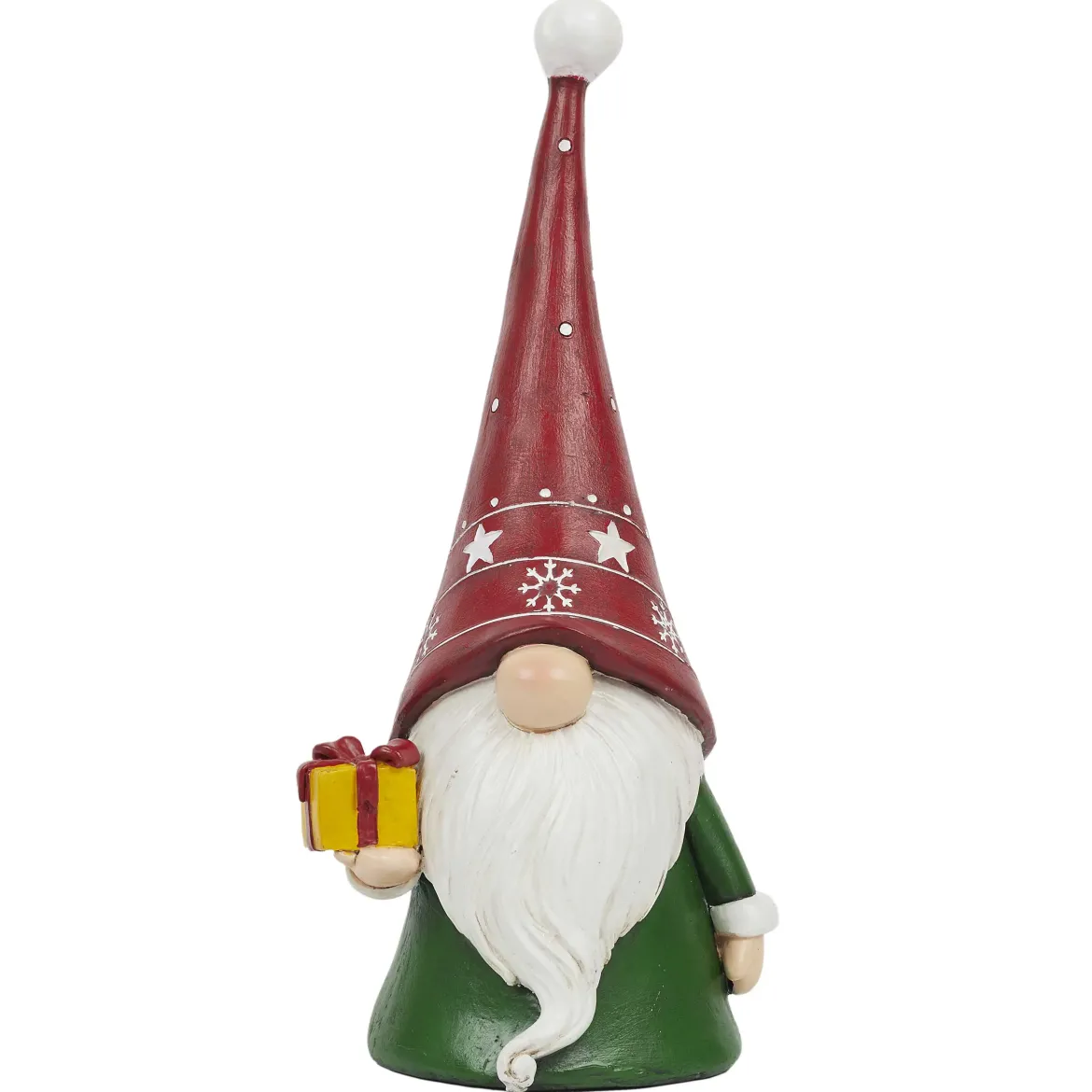 LUTIN NOEL CADEAU ET GRELOT H.31CM