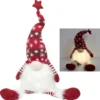 LUTIN ROUGE ASSIS LED H.76CM