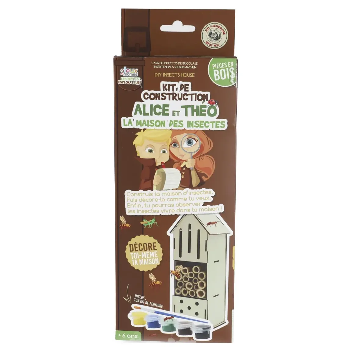 MAISON INSECTES A MONTER SOI MEME H.23.5CM